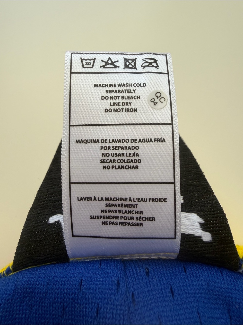 Golden State Warriors Royal Mitchell & Ness x Just Don 1993-94 Shorts - Picture 5 of 6